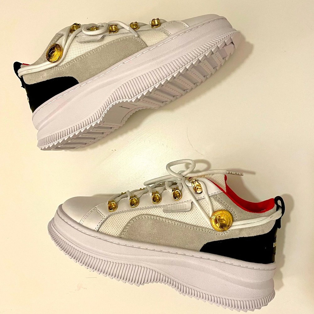 Puma x Balmain Chunky Sneakers size 5.5-Never Worn